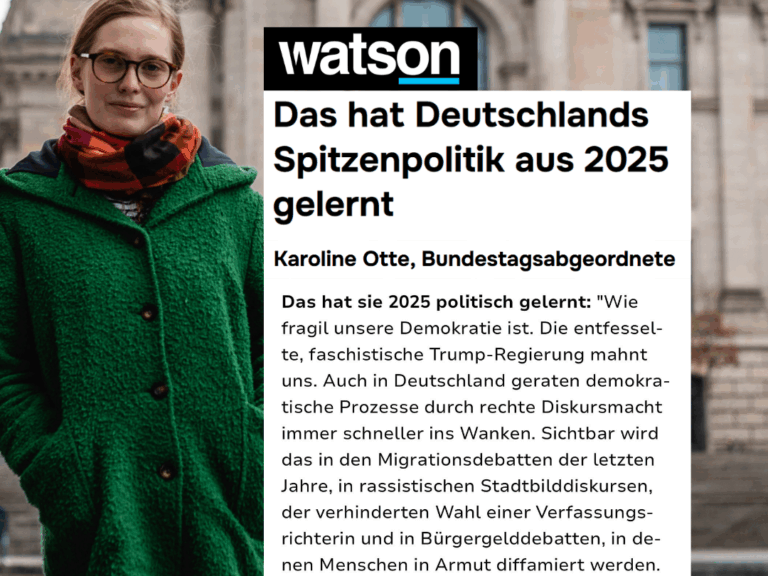 Beitrag bei Watson: Schlüsse aus 2025 und Wünsche für 2026
