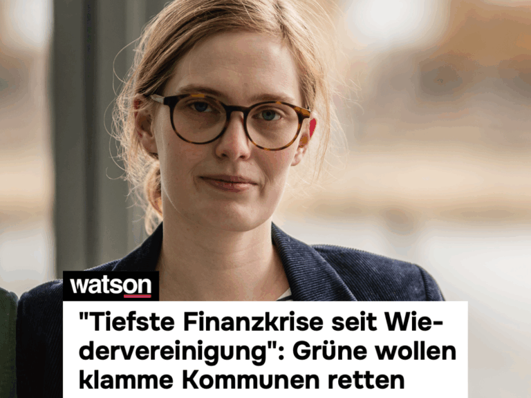 Statement bei Watson zum 25-Milliarden-Rekorddefizit der kommunalen Kassen